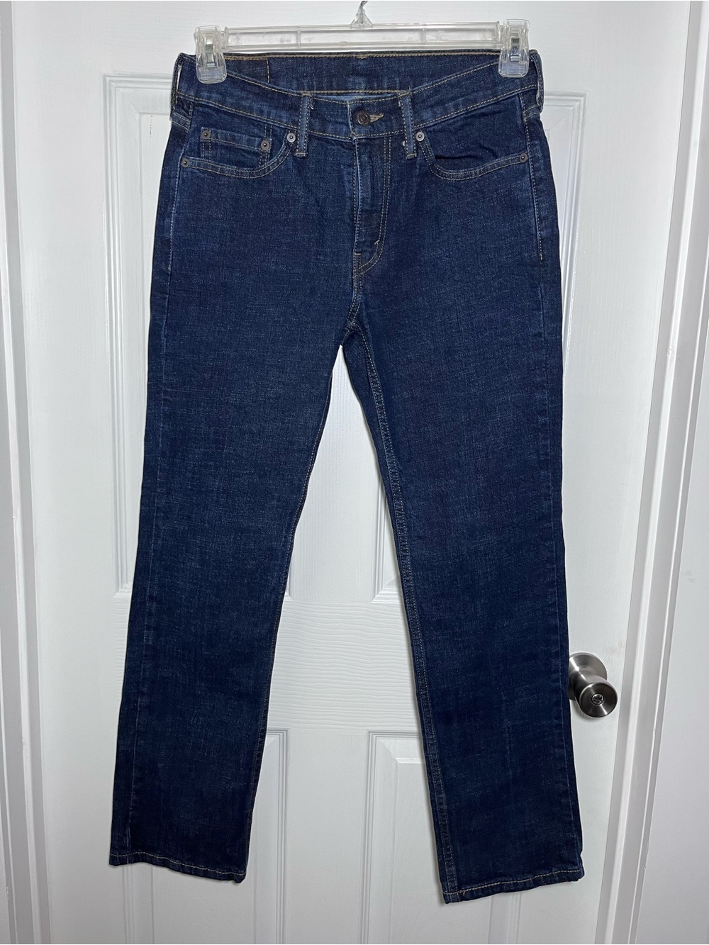 Levi's 514 Dark Indigo Straight-Leg Men’s Jeans